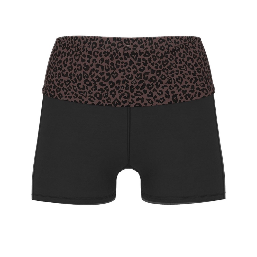 Victoria Secret PINK Leopard Print Black Women's Shorts